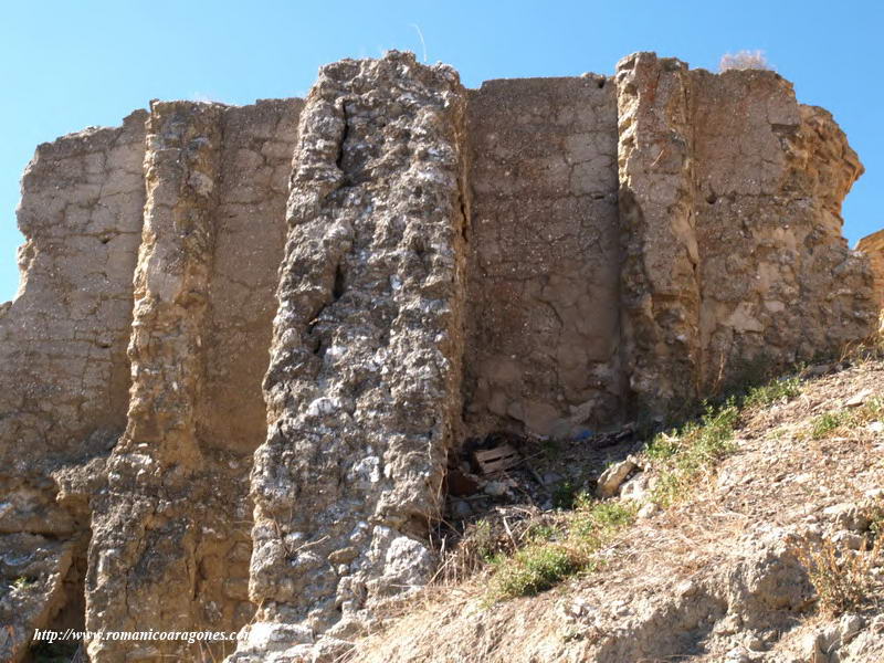 EXTERIOR DEL MURO NORTE